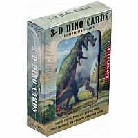 3D DINOSAUR PLAYING CARDS