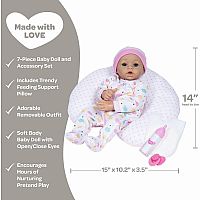 Sunshine Baby Doll Set 