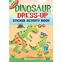Dinosaur Dress Up Sticker Activity Book 
