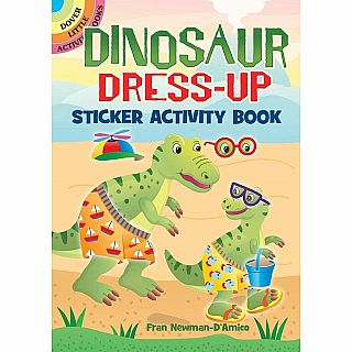 Dinosaur Dress Up Sticker Activity Book 
