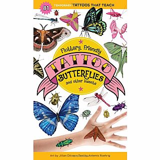 PB Temporary Tattoos: Butterflies 