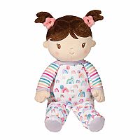 Isabella Rainbow Stripe Doll