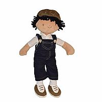 Joy - Boy Doll in Blue Dungaree