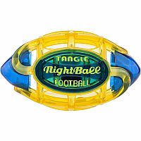 Yellow/Blue Football Small Nightball