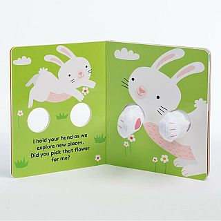 BB Hug Me Little Bunny Finger Puppet 