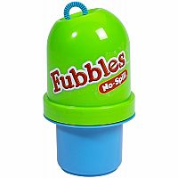 Little Kids Fubbles No-Spill Tumbler Includes 2oz Bubble Solution and Bubble Wand