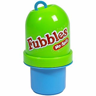 Little Kids Fubbles No-Spill Tumbler Includes 2oz Bubble Solution and Bubble Wand