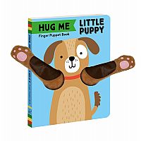 Hug Me Little Puppy: Finger Puppet Book Board Book