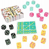TENZI 77 Ways to Play The Add-on Card Set for The Dice Party Game