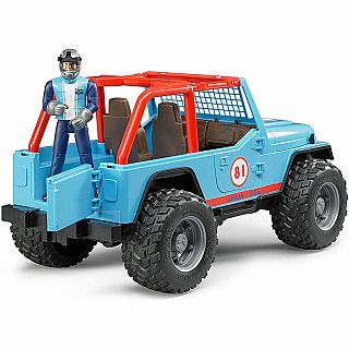 Blue Jeep Cross Country Racer 