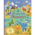 First Sticker Book Dinosaurs paperback