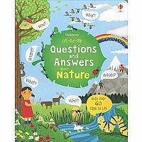 Lift-the-Flap Questions and Answers About Nature Board book