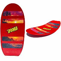 Red Freestyle Spooner Board 