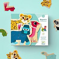 Mixanimo Mix & Match Wooden Animal Magnets