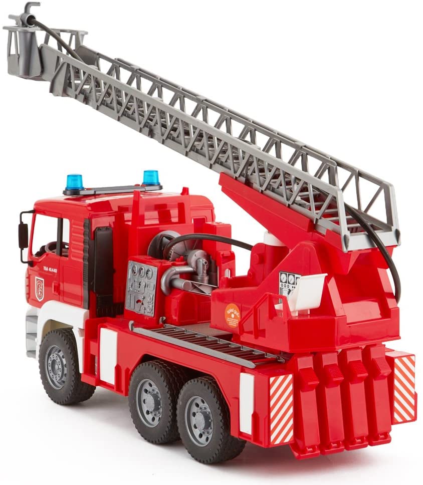 toy fire engine with water pump