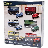 Train Car Set 6 Pieces