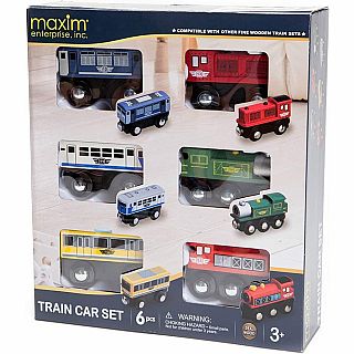 Train Car Set 6 Pieces