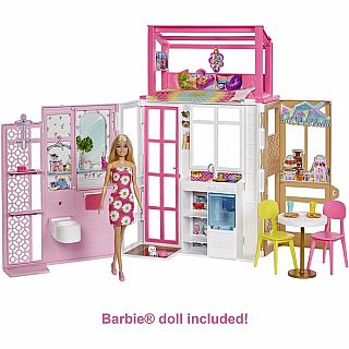 Barbie House with Doll 