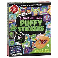 Make Your Own Glow In The Dark Puffy  Stickers 