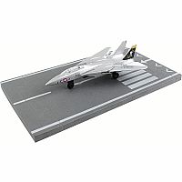  F-14 Jolly Rogers Plane with Runway