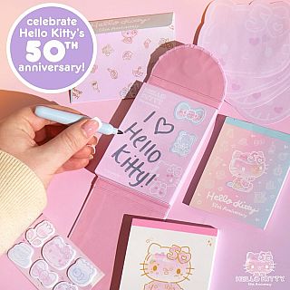 Sanrio Hello Kitty 50th Anniversary Mini Collectible Stationery - STMT