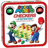 Super Mario Checkers & Tic Tac Toe 