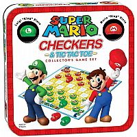 Super Mario Checkers & Tic Tac Toe