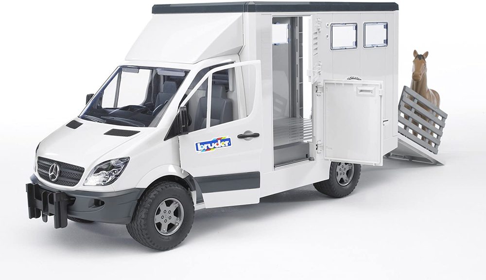 Bruder top horse transporter