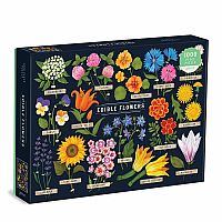 Edible Flowers 1000 Piece Puzzle 