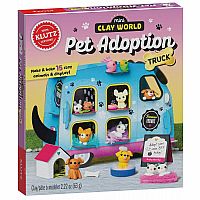 Mini Clay World Pet Adoption Truck Klutz