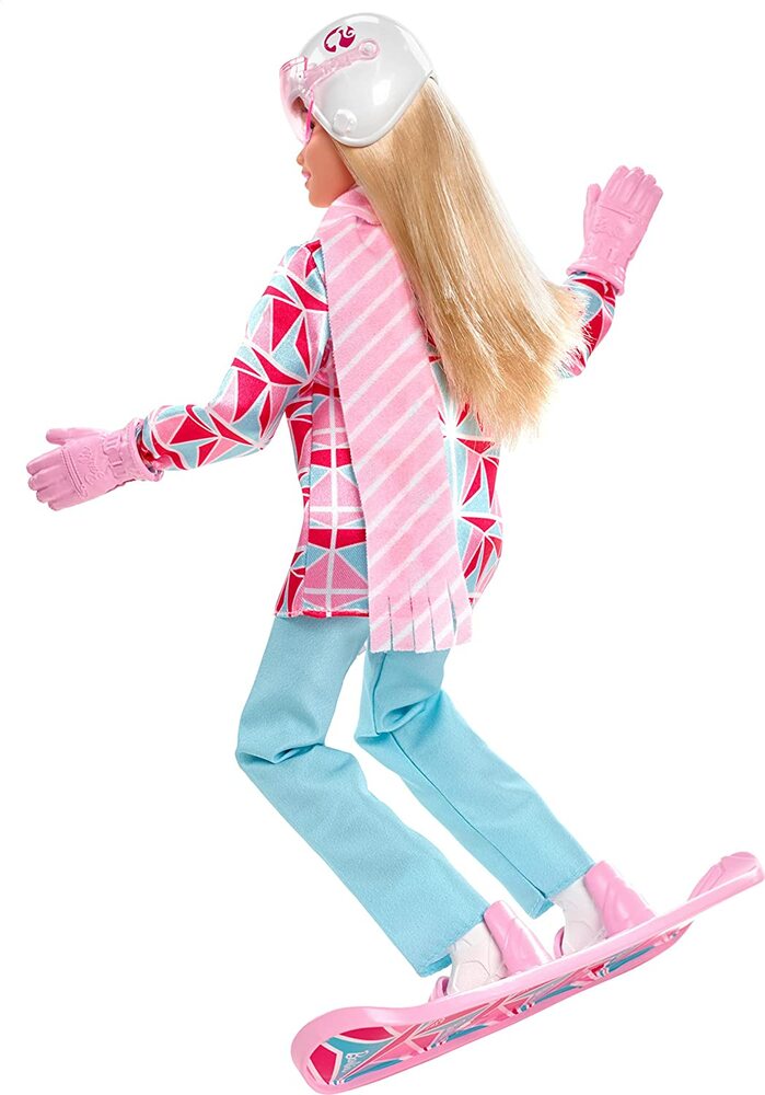 Barbie online ski set
