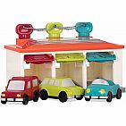 Shape Sorting Toy Garage with Keys