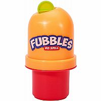 Little Kids Fubbles No-Spill Tumbler Includes 2oz Bubble Solution and Bubble Wand