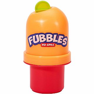 Little Kids Fubbles No-Spill Tumbler Includes 2oz Bubble Solution and Bubble Wand