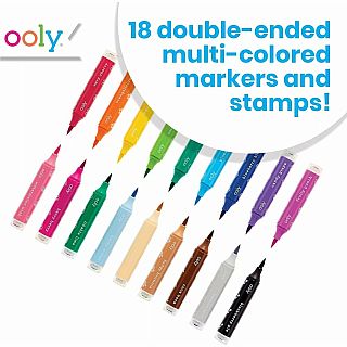 Stampables Double-Ended Stamp Markers - Set of 18