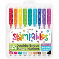 Stampables Double-Ended Stamp Markers - Set of 18
