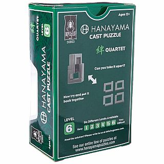 Hanayama Level 6 Quartet 