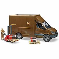 UPS MS Sprinter with Driver and Accessories 