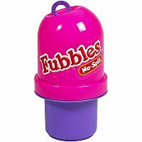 Little Kids Fubbles No-Spill Tumbler Includes 2oz Bubble Solution and Bubble Wand