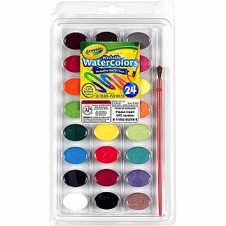 24ct Washable Watercolor Paint