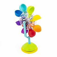 Sassy Whirling Waterfall Suction STEM Toy for Bathtime Fun & Learning