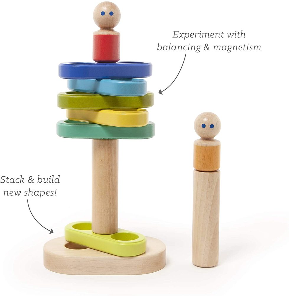 Magnetic Floating Stacker - Grandrabbit's Toys in Boulder, Colorado