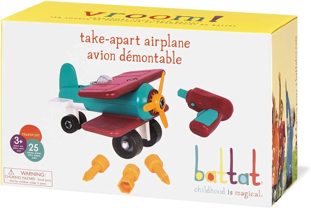 Battat take sale apart airplane