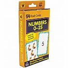 Numbers 0-25 Flash Cards Grade PK-1