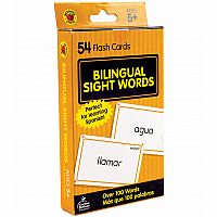 Bilingual Sight Words Flash Cards Grade K-2