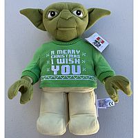 Yoda Holiday Lego Plush