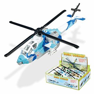 Sonic Helicopter with Light & Sound Assorted Colors
