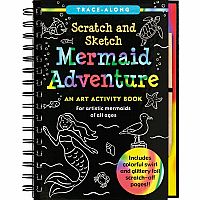 Mermaid Adventure Scratch and Sketch Hardback