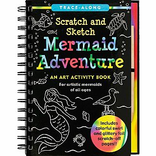 Mermaid Adventure Scratch and Sketch Hardback