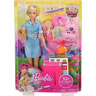 Barbie Travel Gift Set 